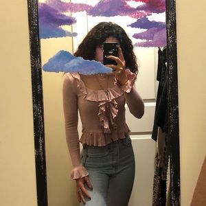 Forever 21 Ruffle Sweater
